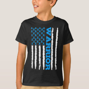 T-shirt Drapeau américain de sensibilisation