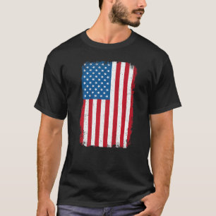 T-shirt Drapeau américain déçu Amérique patriotique US 4e