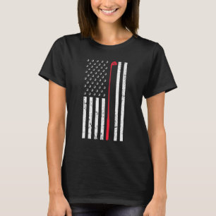 T-shirt Drapeau américain des cadeaux de golf pour Golfer