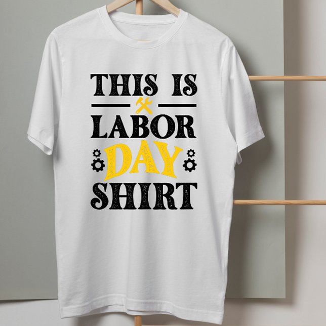 T-shirt Drapeau américain des États-Unis C'est mon Labor D (Créateur téléchargé)