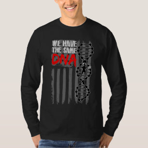T-shirt Drapeau américain Dna Patriotique Tennis Fem