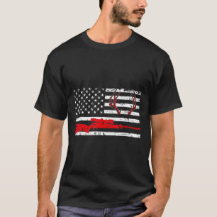 T-shirt Drapeau américain Drapeau américain Drapeau améric