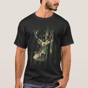 T-shirt Drapeau américain Drapeau américain Drapeau de cer
