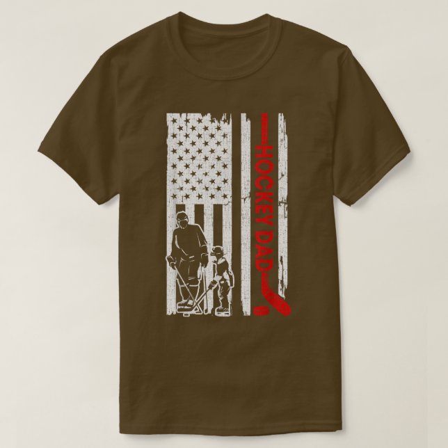 T-shirt Drapeau américain Drapeau Drapeau Drapeau Drapeau  (Design devant)