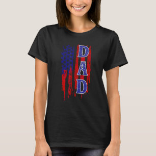 T-shirt Drapeau américain Drapeau militaire vétéran patrio
