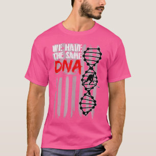 T-shirt Drapeau américain Drapeau Poids Dna de levage - Pa