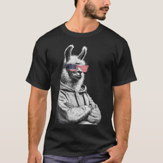 T-shirt Drapeau Américain Drapeau Usa 4 Juillet Patriotiqu