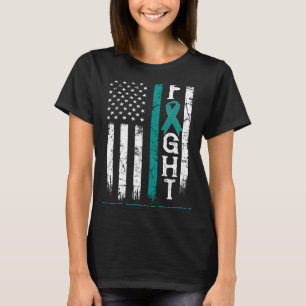 T-shirt Drapeau américain du guerrier du syndrome de la To