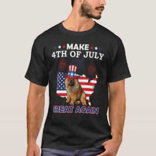 T-shirt Drapeau américain du Jour de l'Indépendance 4 juil
