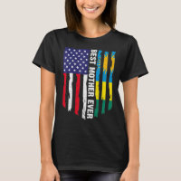 Drapeau américain et drapeau rwandais Meilleure mè