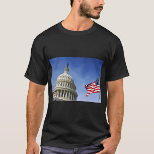T-shirt Drapeau américain et fierté patriotique USA du Cap