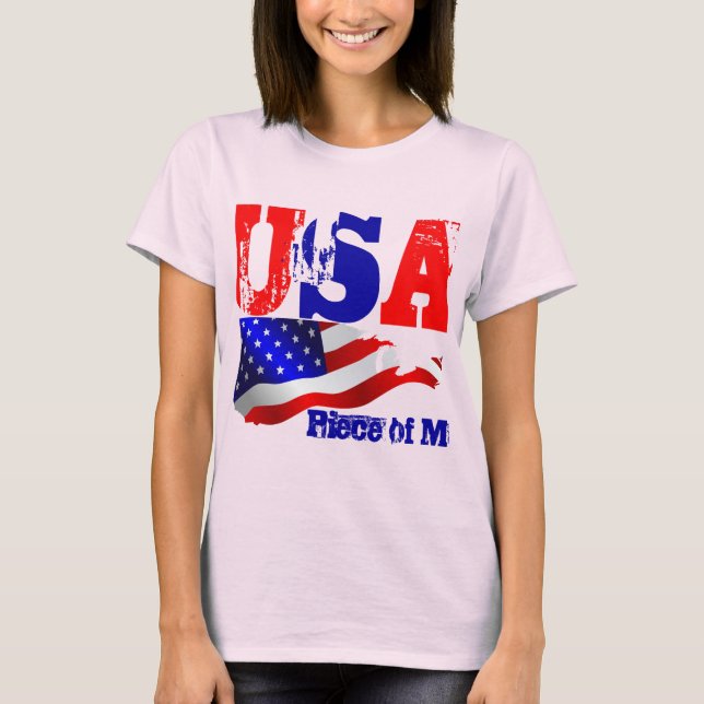 T-shirt Drapeau américain - Etats-Unis (Devant)