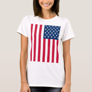 T-shirt Drapeau américain - États-Unis d'Amérique - Pat