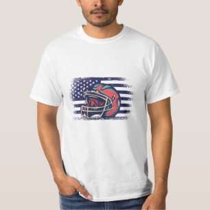 T-shirt Drapeau américain Fan Jersey Shirt USA