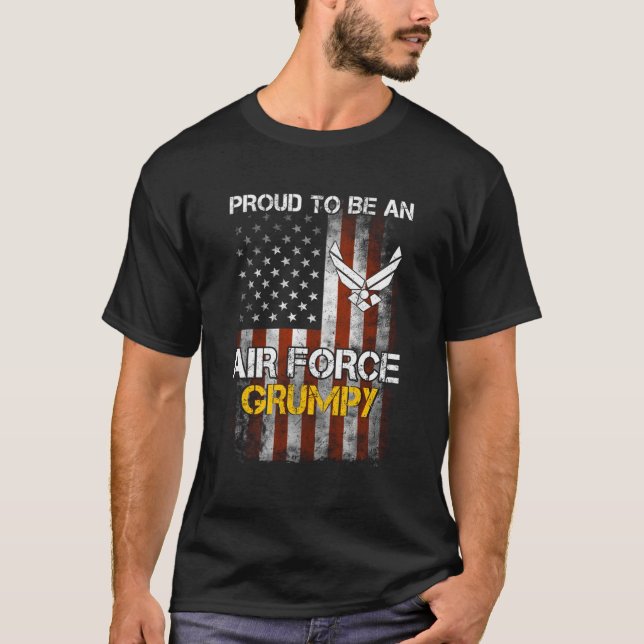 T-shirt Drapeau américain flippant (Devant)