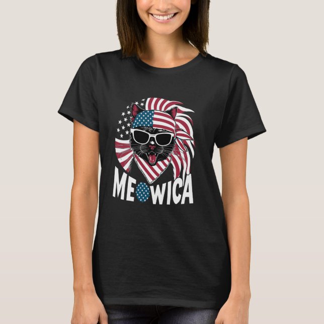 T-shirt Drapeau américain Funny Independence Day 4 juillet (Devant)