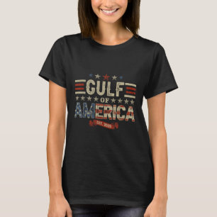 T-shirt Drapeau Américain G 2025 Du Golfe Des Etats-Unis E