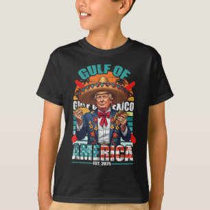 T-shirt Drapeau Américain G 2025 Du Golfe Des Etats-Unis E