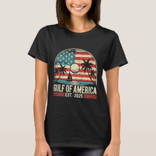 T-shirt Drapeau Américain G 2025 Du Golfe Des Etats-Unis E