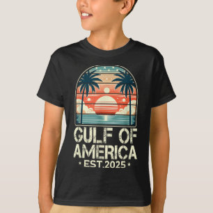 T-shirt Drapeau Américain G 2025 Du Golfe Des Etats-Unis E