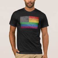 Drapeau américain gai