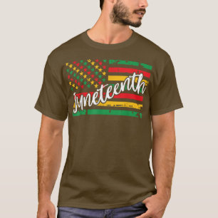 T-shirt Drapeau américain horizontal 12000 - Hist noir