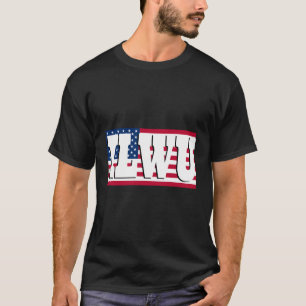 T-shirt Drapeau américain Ilwu