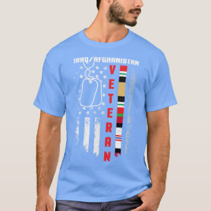 T-shirt Drapeau Américain Joyeux Jour Vétérinaire Pour Moi