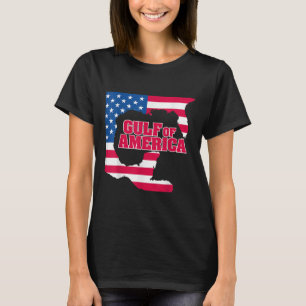 T-shirt Drapeau Américain M Du Golfe De L'Amérique Est 202