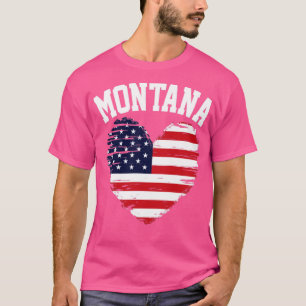 T-shirt Drapeau américain Montana3