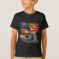 Drapeau Américain Moto Usa Drapeau Biker Rétro 