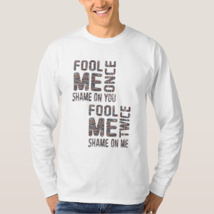 T-shirt Drapeau américain noir et blanc Vintage rétro