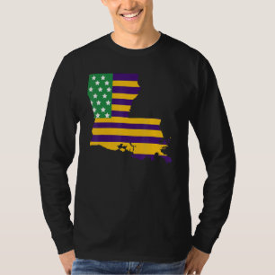 T-shirt Drapeau américain Nouvelle-Orléans Louisiane Carna