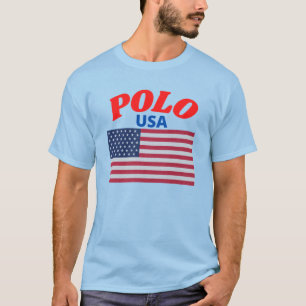 T-shirt Drapeau américain original Polo Fan Club Collectio