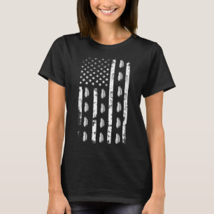 T-shirt Drapeau Américain Patate Douce Usa Patriotisme Pat