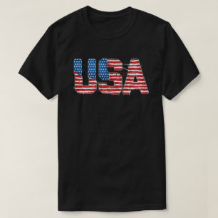 T-shirt Drapeau américain Patriarche 4 juillet Amérique