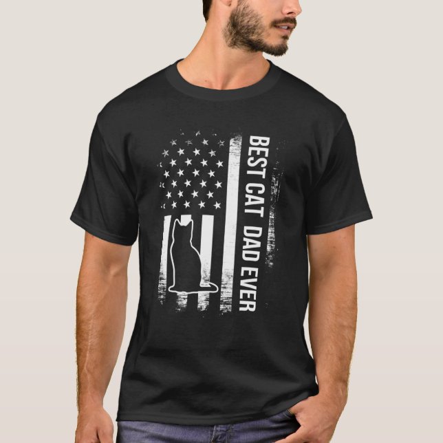 T-shirt Drapeau américain Patriot 4° O (Devant)