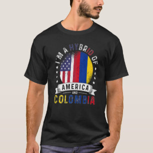 T-shirt Drapeau américain Patriot Colombie Colombien
