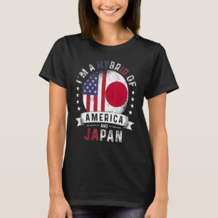 T-shirt Drapeau américain Patriot Japon Japonais Américain