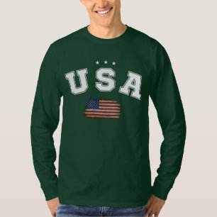 T-shirt Drapeau américain patriotique des vétérans américa