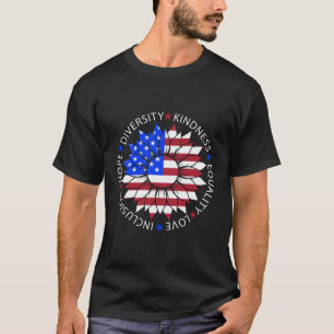 T-shirt Drapeau Américain Patriotique Juillet 4