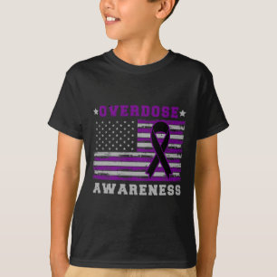 T-shirt Drapeau américain patriotique surdose de drogue Op
