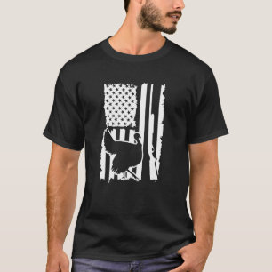 T-shirt Drapeau Américain Patriotique Turquie Hunter Turqu
