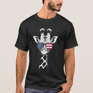 T-shirt Drapeau américain patriotique USA Femmes Hommes Dr