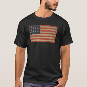 T-shirt Drapeau américain patriotique Vintage