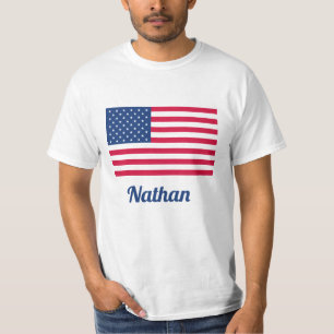 T-shirt Drapeau américain   Personnalisé