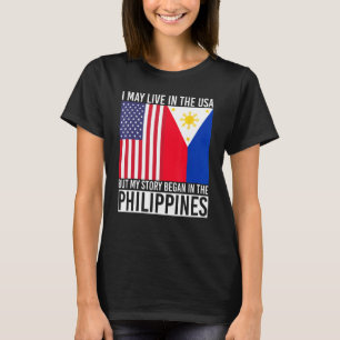 T-shirt Drapeau américain Phili