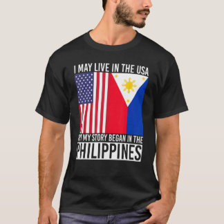 T-shirt Drapeau américain Phili