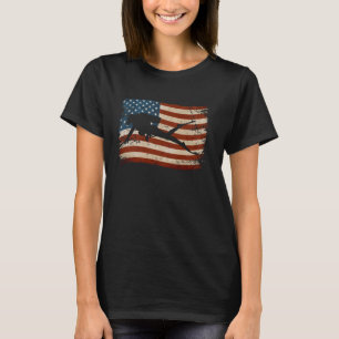 T-shirt Drapeau américain Plongée Scuba Patriotic Sports G