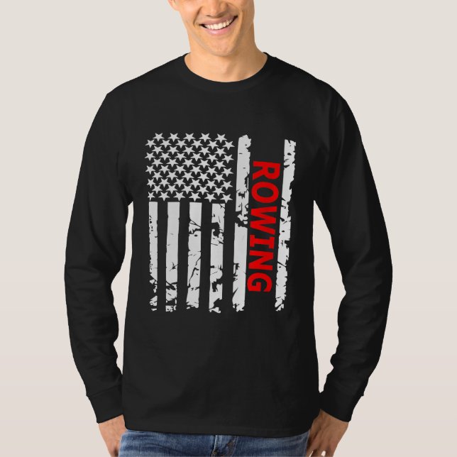 T-shirt Drapeau américain pour les Américains (Devant)